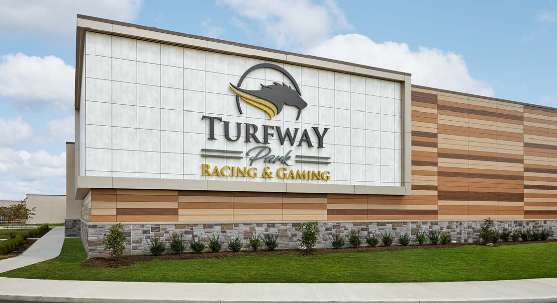 Front Entrance of Turfway Racing & Gaming