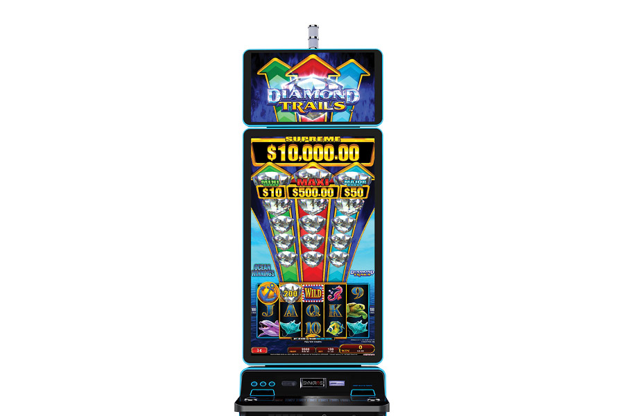 Diamond Trails Gaming Machine at Turfway Park in Florence, KY