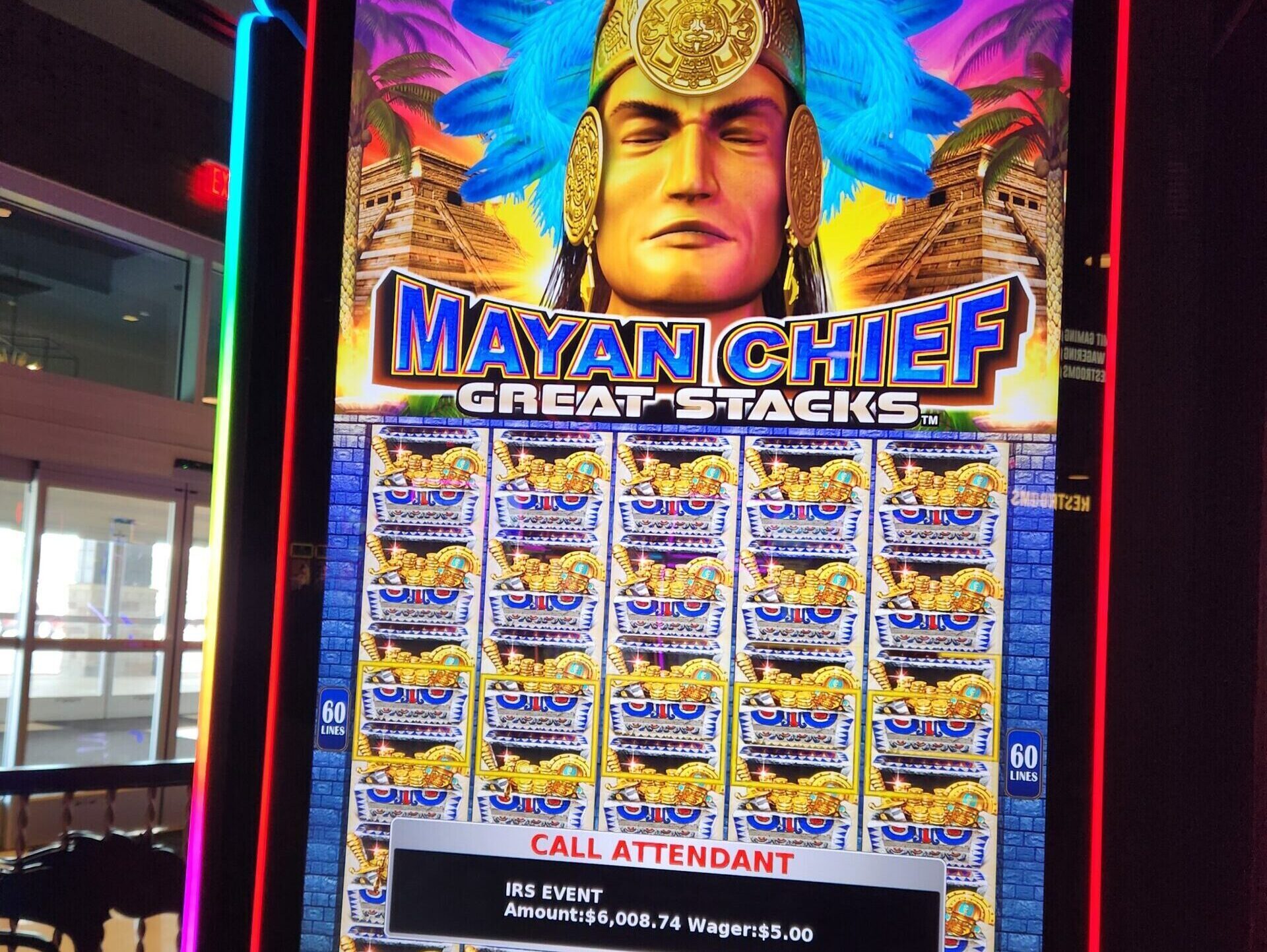 Mayan Cheif Jackpot