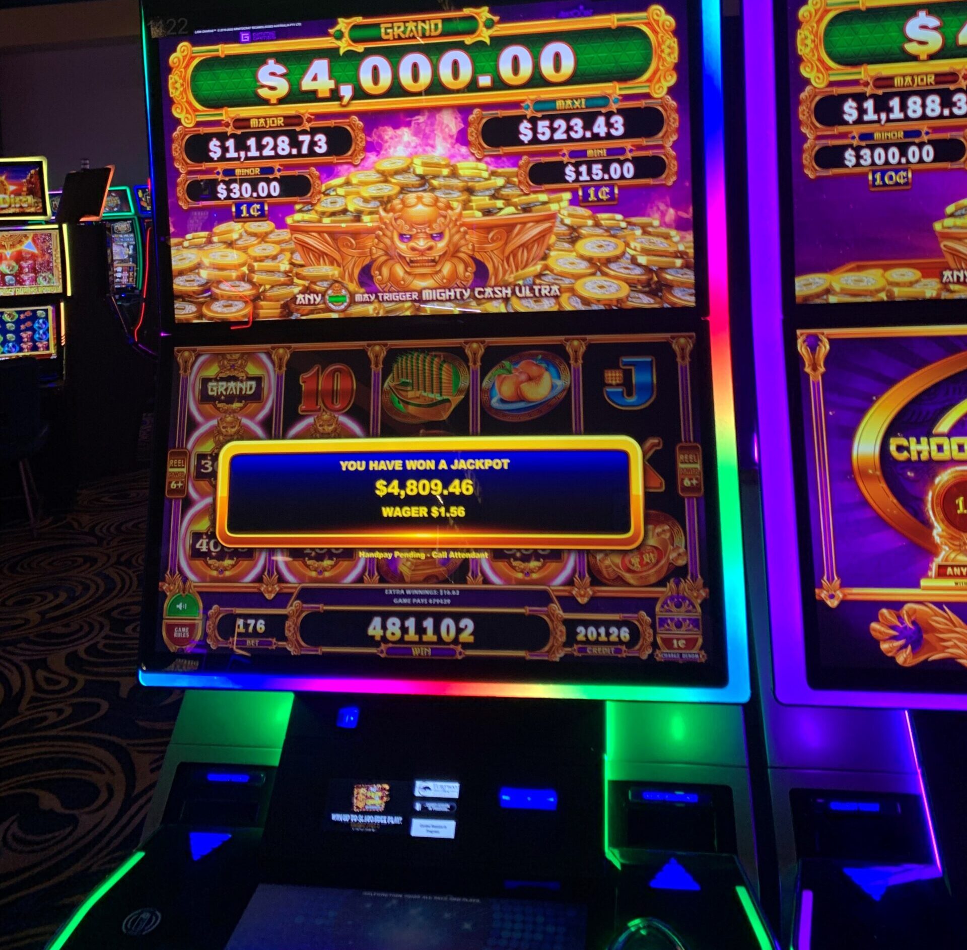 TUG JACKPOT june 4