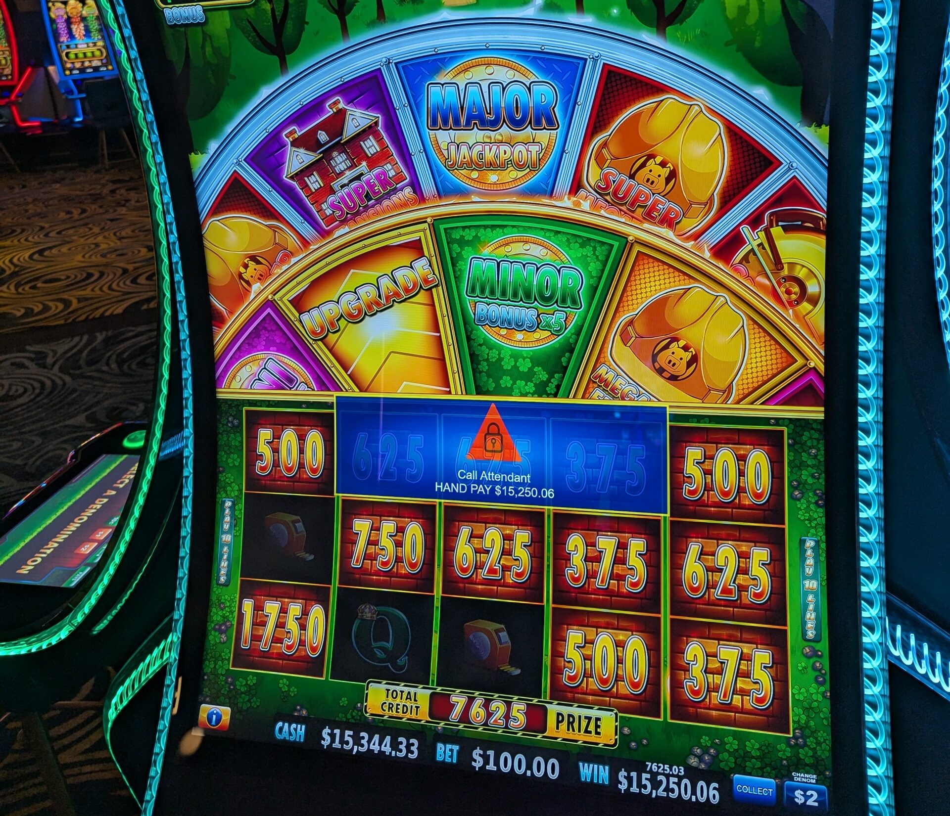 TUG jackpot August 25