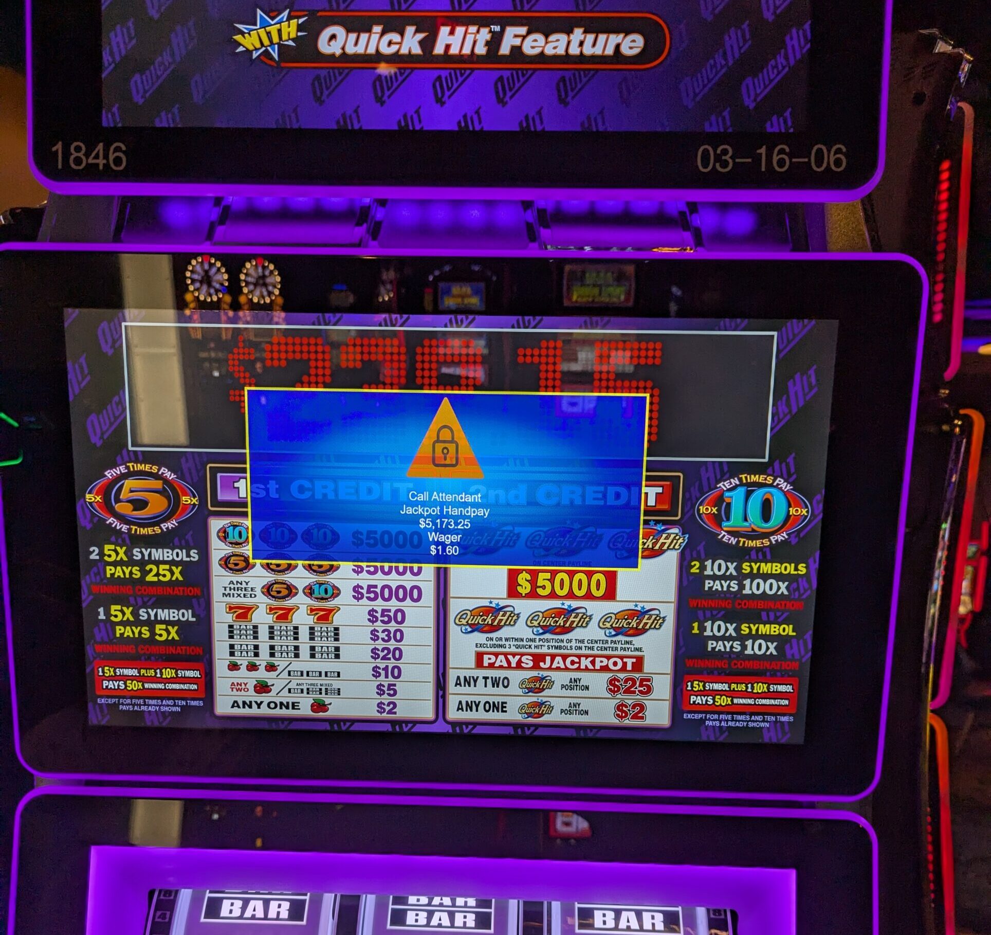 TUG Jackpot October 6 #4