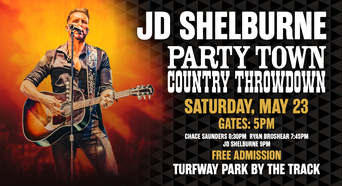 Inclusion Brand . Banner . Throwdown Concert . Turfway Park